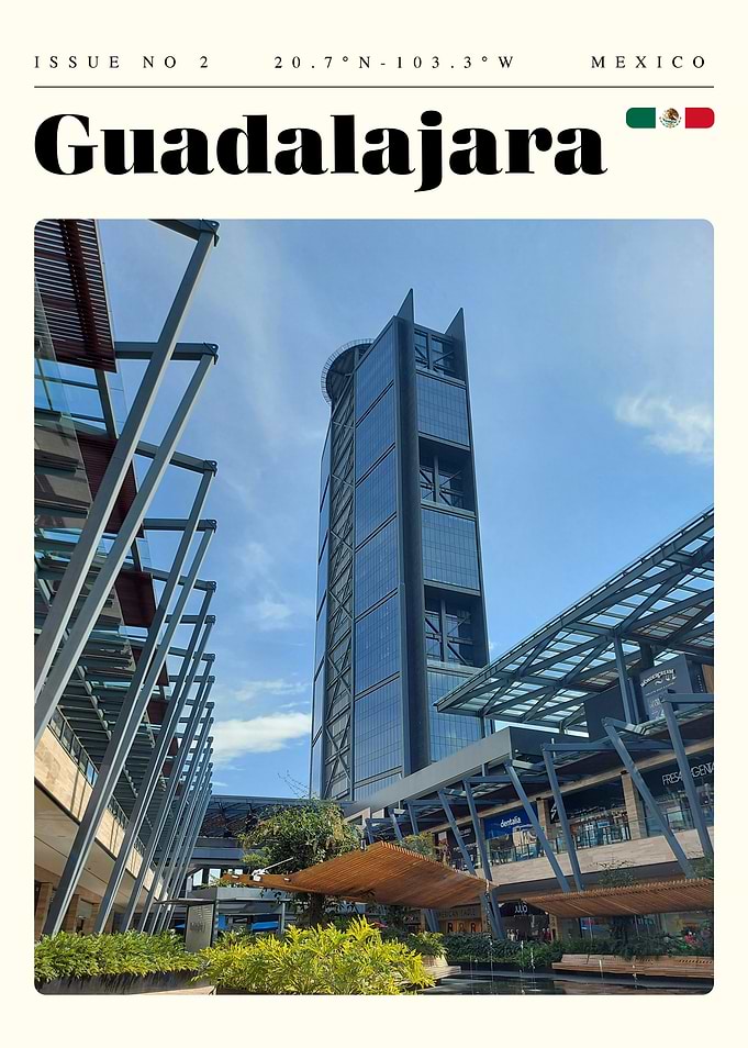 Guadalajara Travel Art Poster