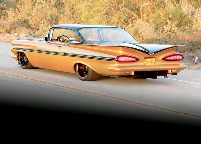 Lowrider Gold 1959 Impala