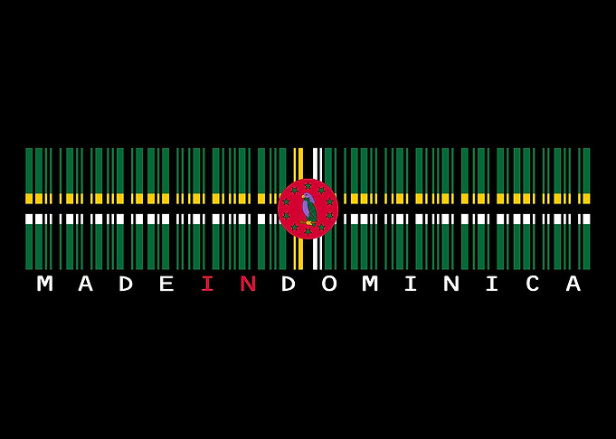 Dominica Flag Barcode