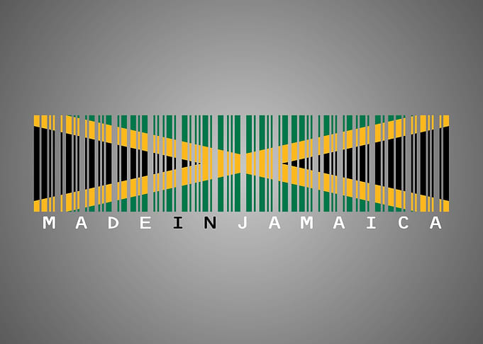 Jamaica Barcode Flag