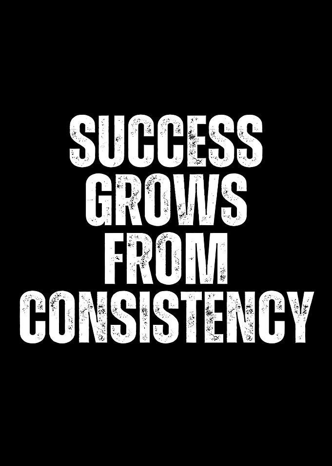 Success Grows From Consistency