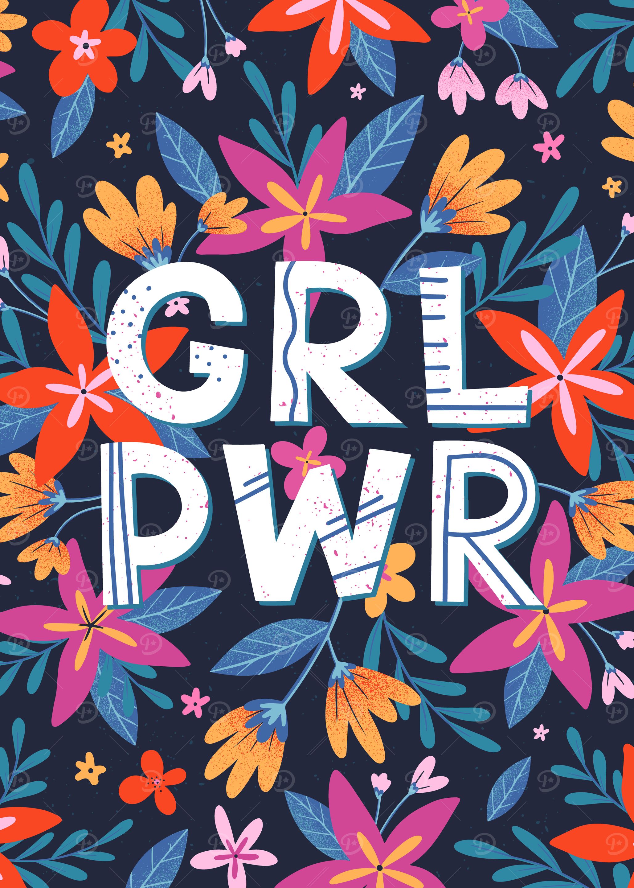 Girl Power Floral Design