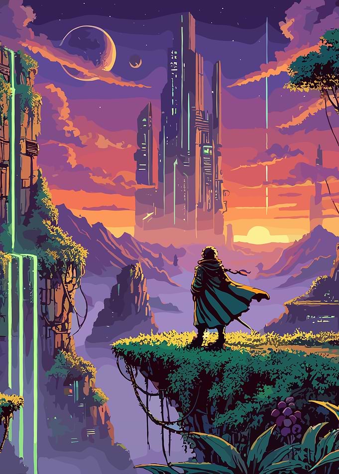 Fantasy Cityscape