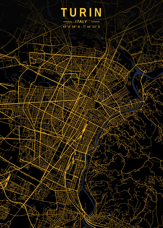 Turin Golden Map