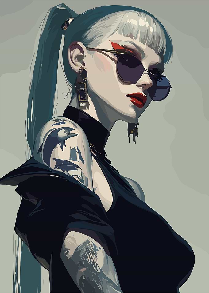 Stylish Anime Girl