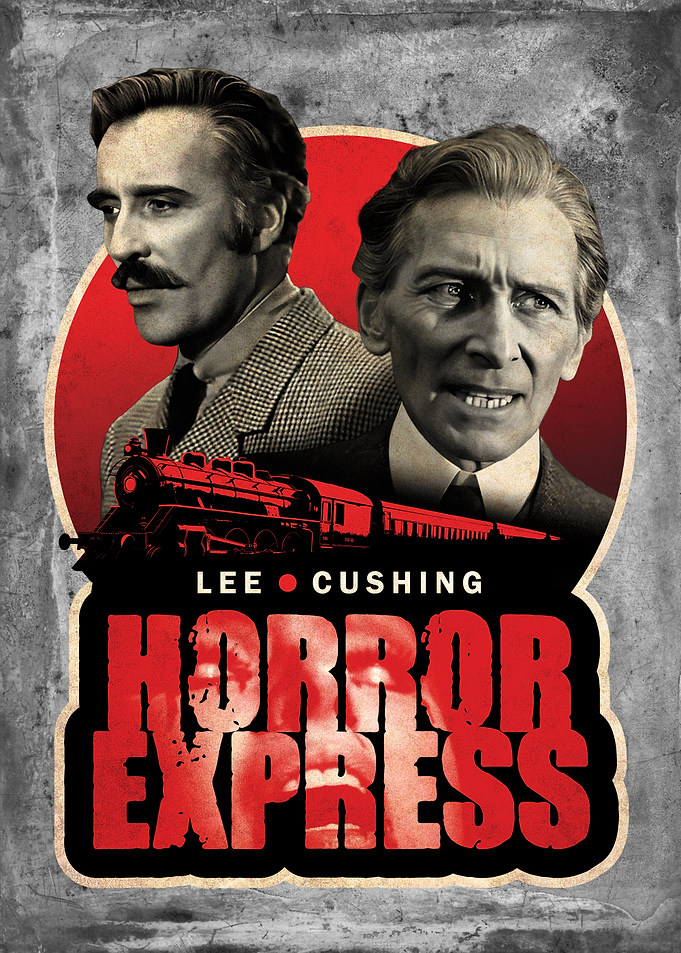 Horror Express Poster (1972 retro horror)
