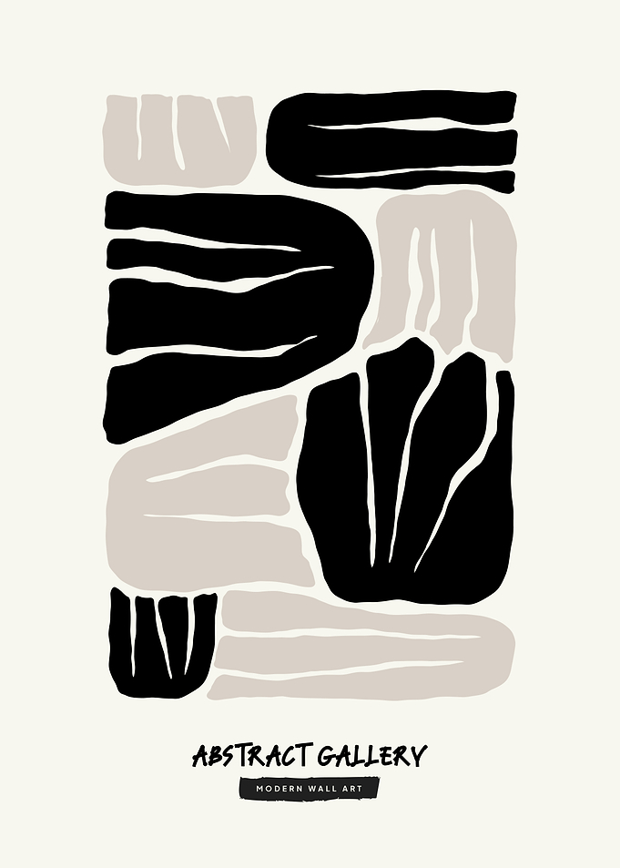 Abstract Gallery Wall Art