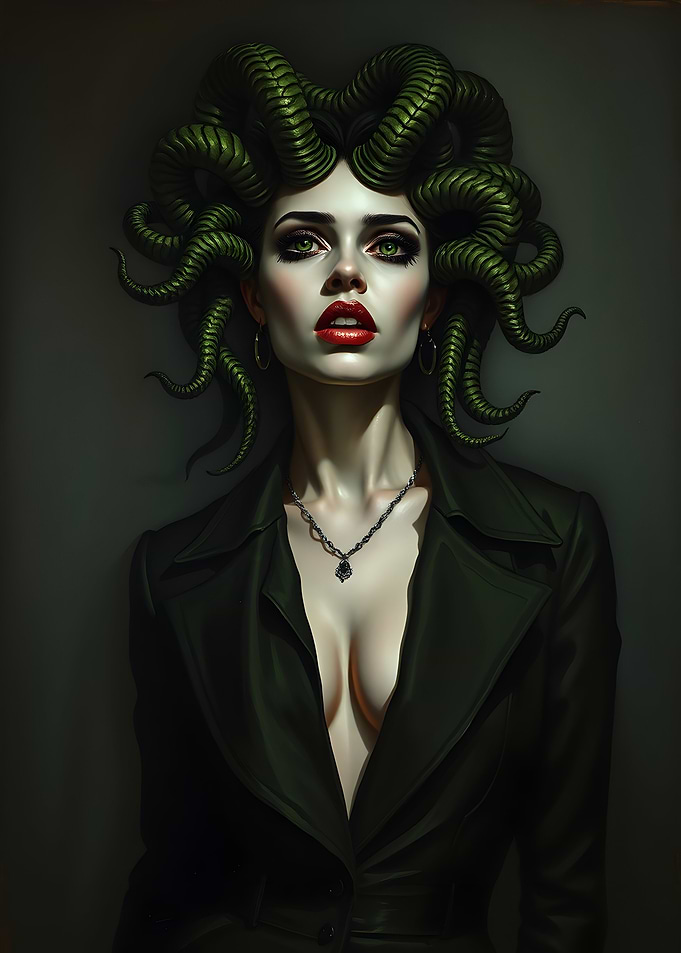 Medusa Portrait