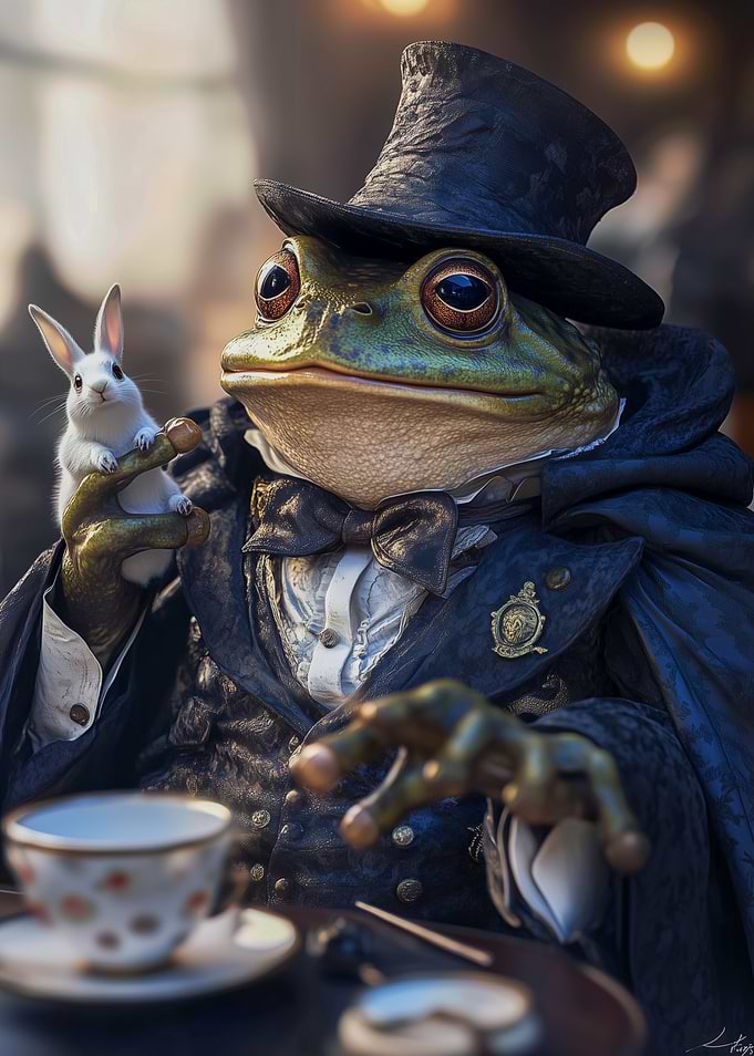 Magician Frog
