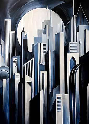 Art Deco Cityscape