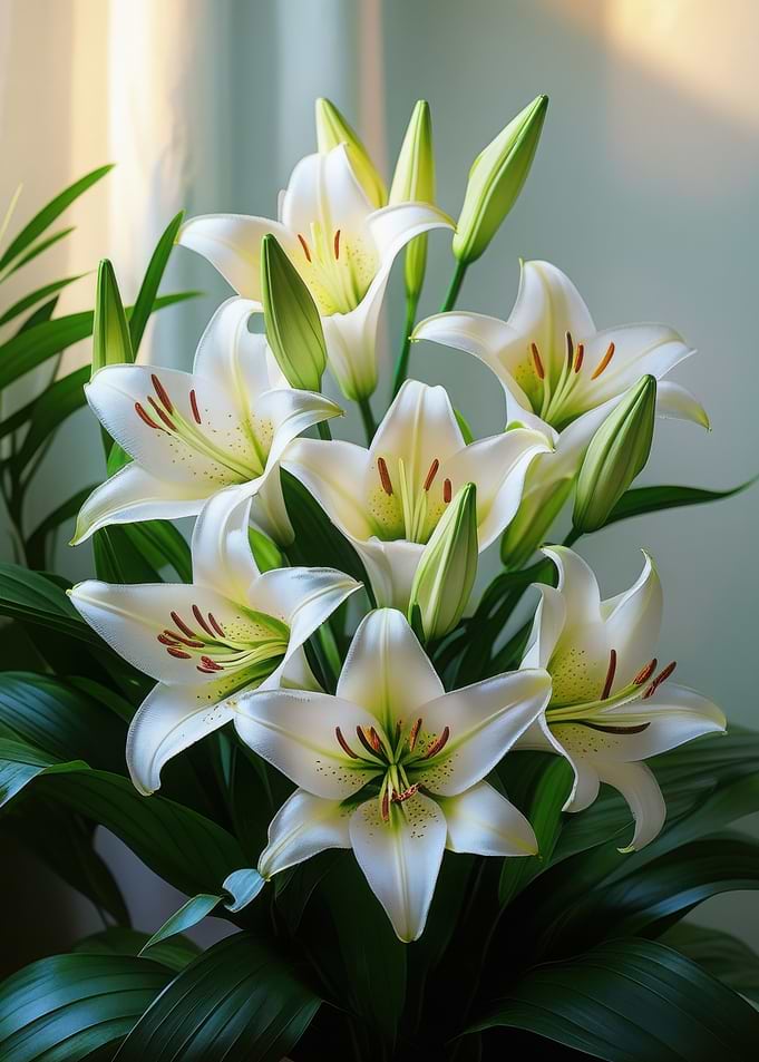 White Lily Bouquet