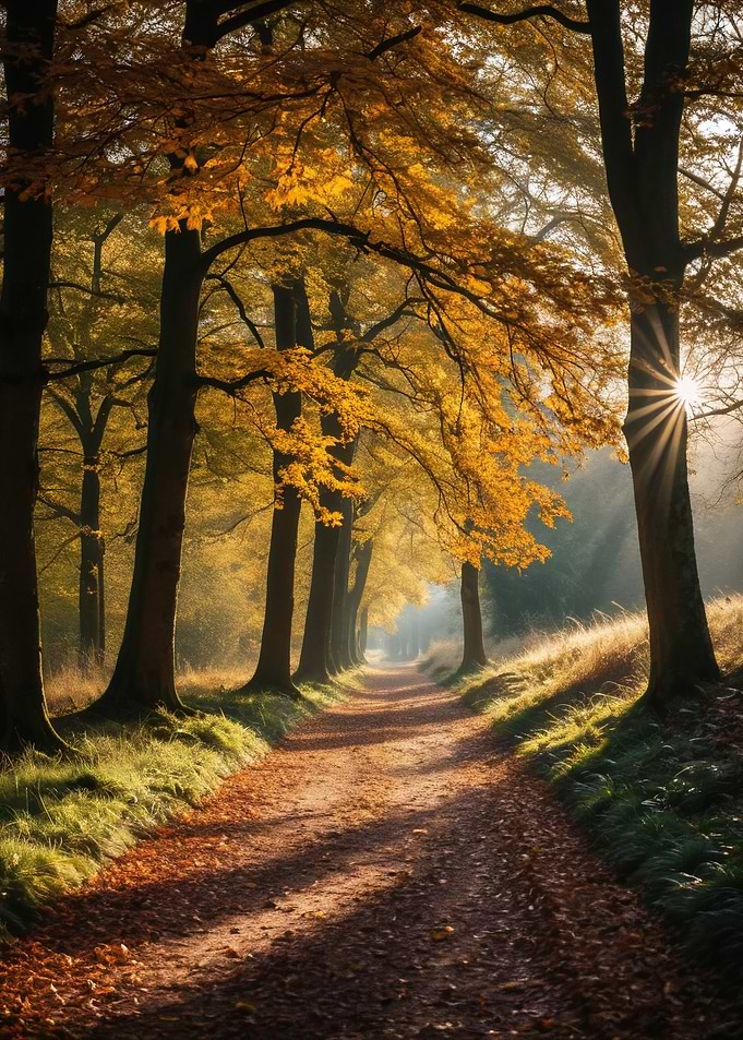 Autumn Forest Path