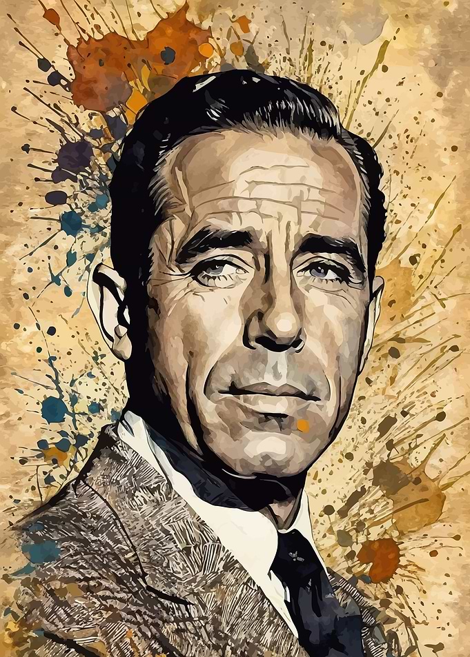 Humphrey Bogart Portrait