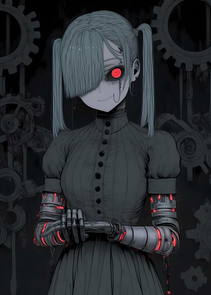 Cyberpunk Anime Girl