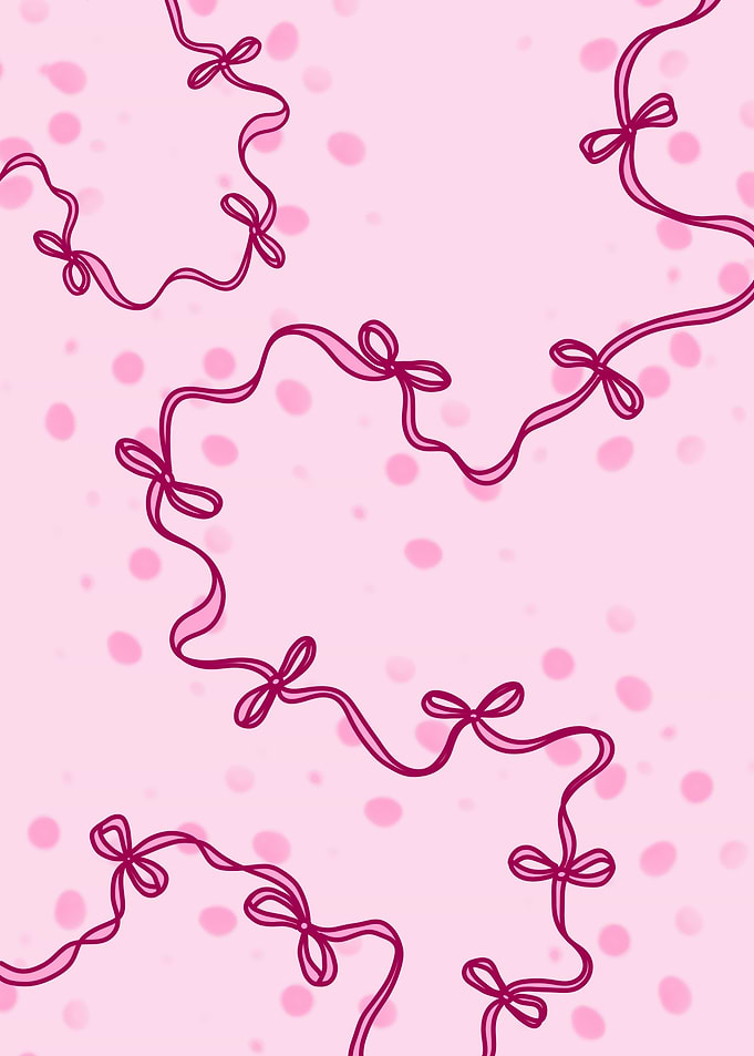 Pink Bow Pattern
