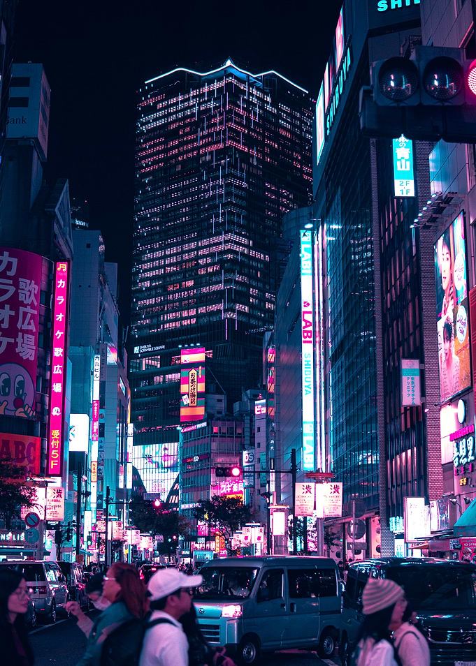 Neon Tokyo Night City