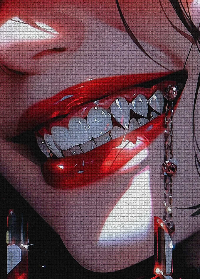 Anime Sharp Smile