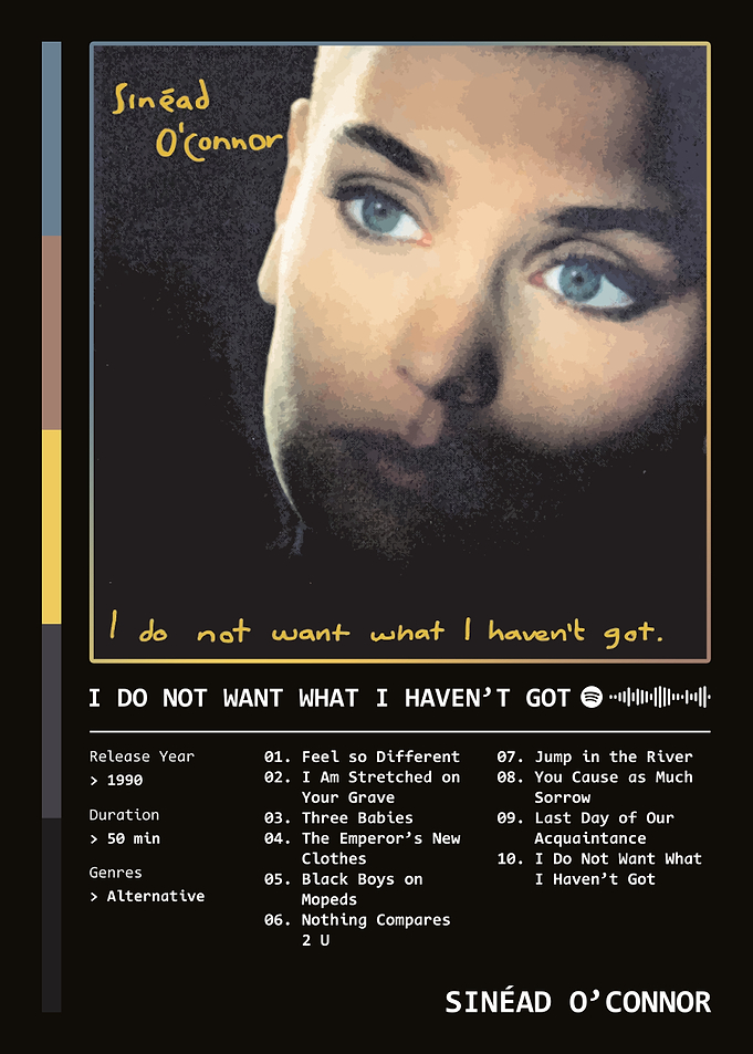 I Do Not Want What I Haven't Got (1990) Album by Sinéad O'Connor