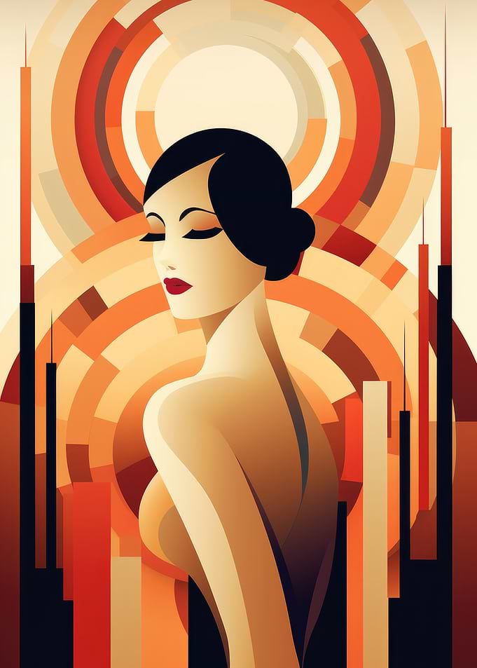 Art Deco Woman