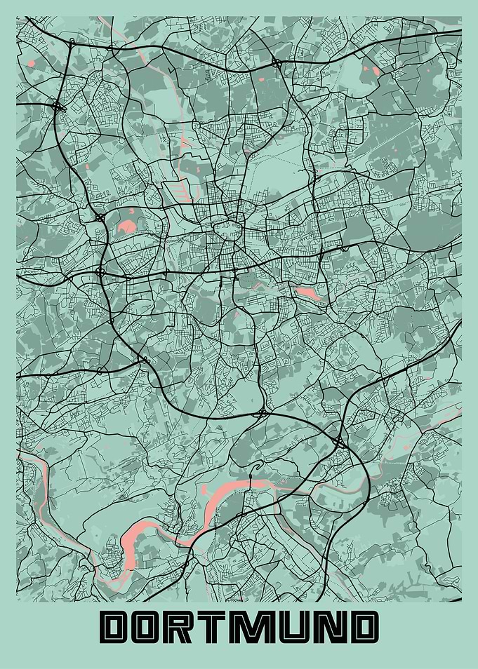 Dortmund City Map