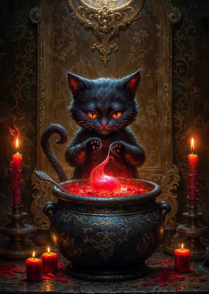 Black Cat Potion Master