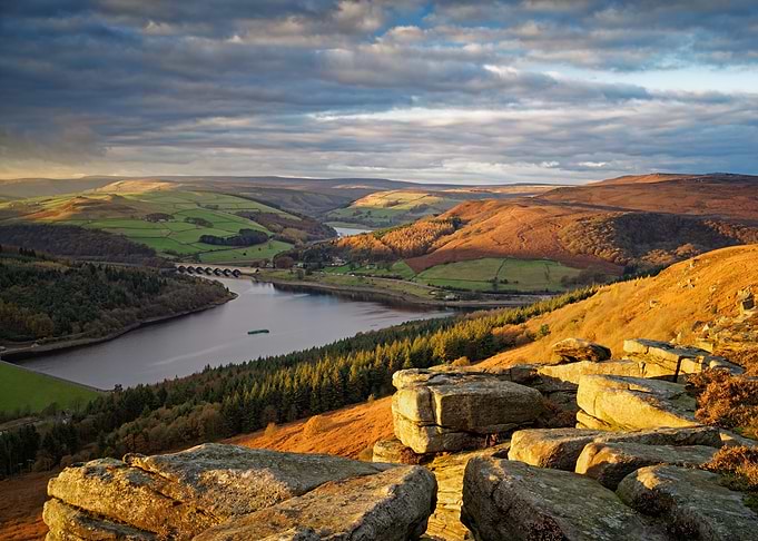 Ladybower from Bamford Edge