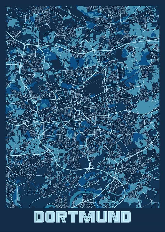 Dortmund City Map