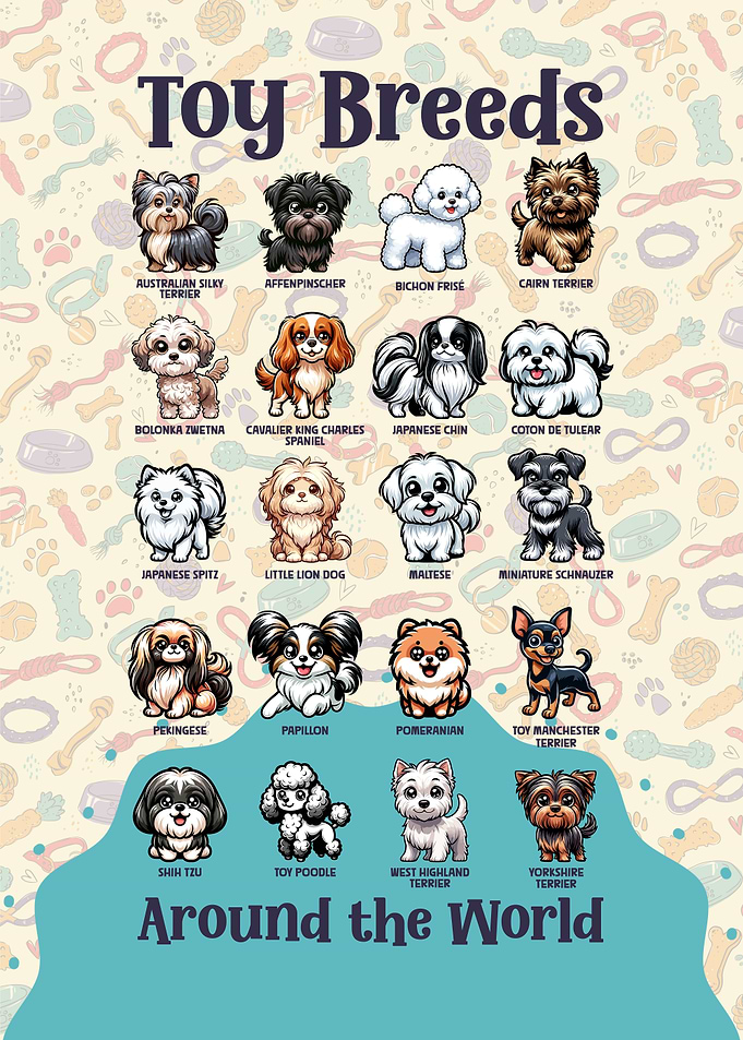 Toy Dog Breeds Chart