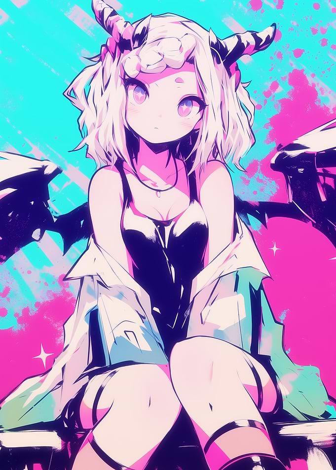 Anime Demon Girl