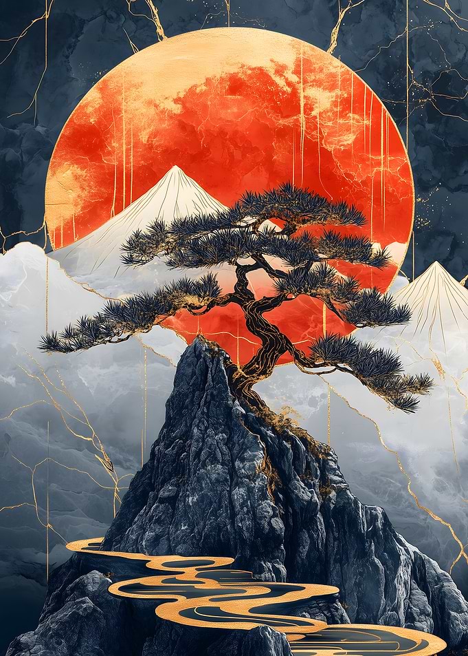 Japanese Tree Kintsugi