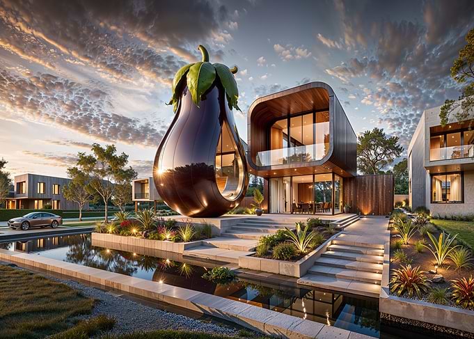 Eggplant House