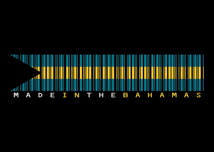 Bahamas Flag Barcode
