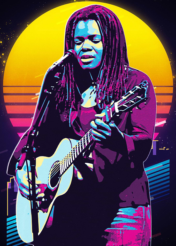 Tracy Chapman 80s Retro