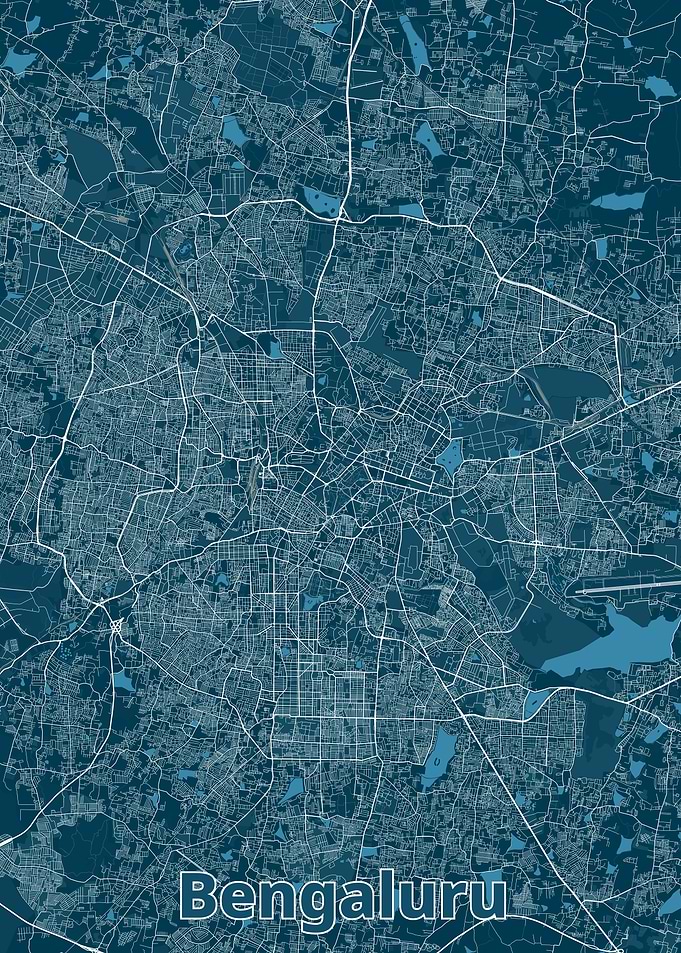 Bengaluru City Map
