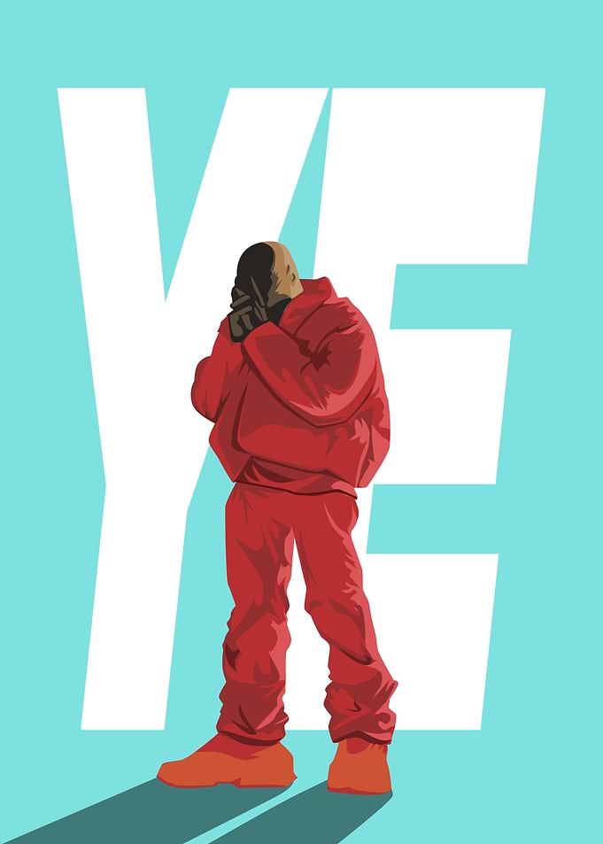 Kanye West 'Ye' Album Cover