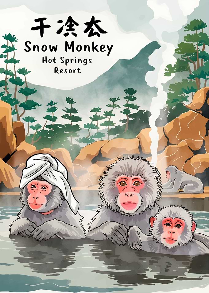 Snow Monkey Hot Springs