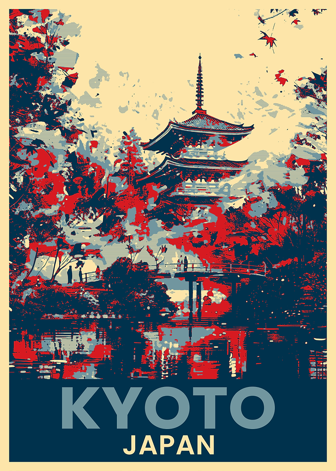 Kyoto Japan Poster