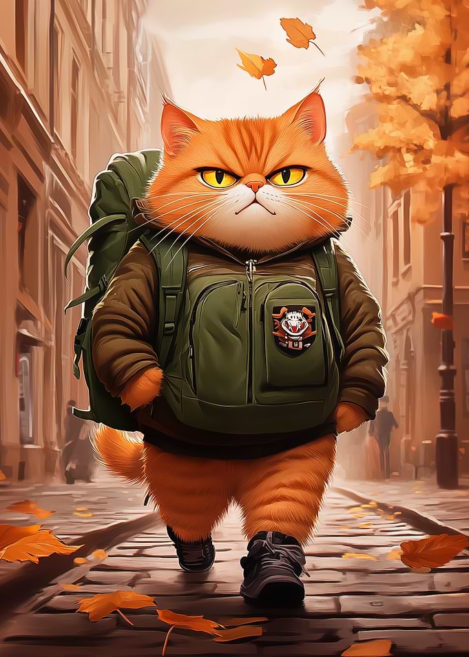 Grumpy Cat Backpack