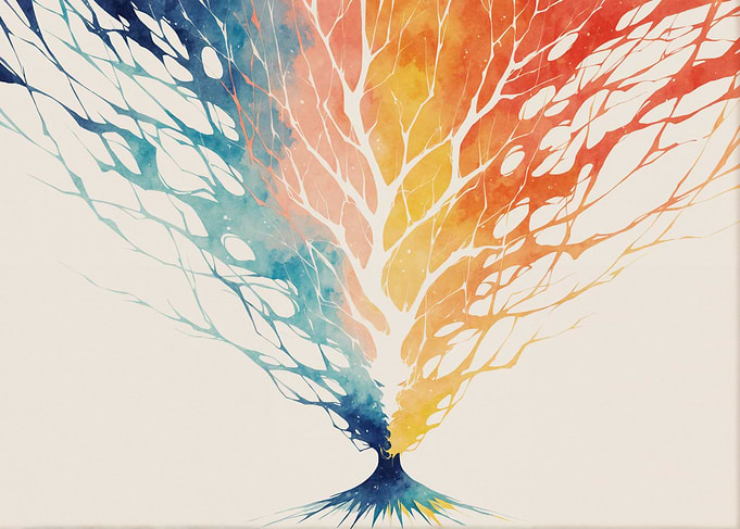 Watercolor Tree Art