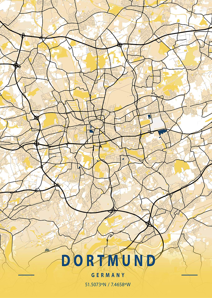 Dortmund City Map