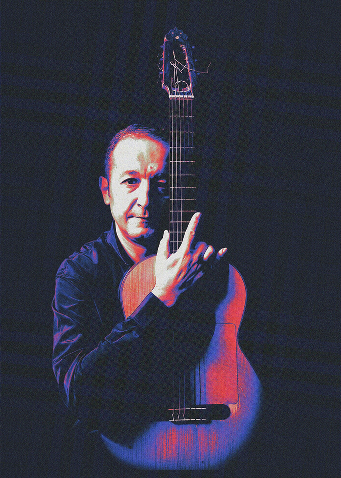 Guitarist Portrait