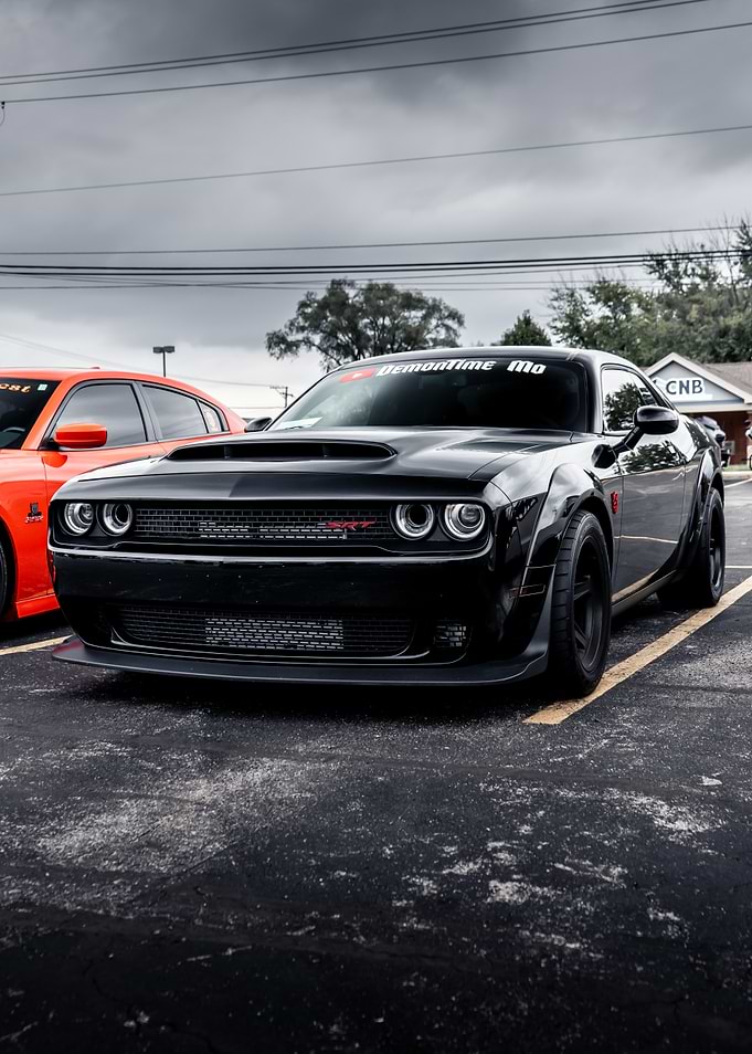 Black Dodge Challenger