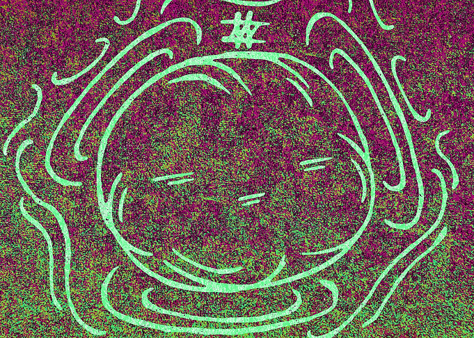 SunFace Green Apple Ripple