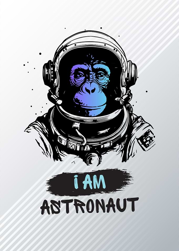 Chimpanzee Astronaut