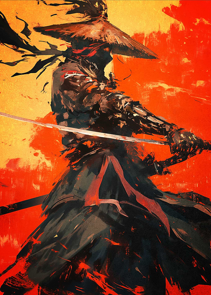 Shinobi Warrior Artwork