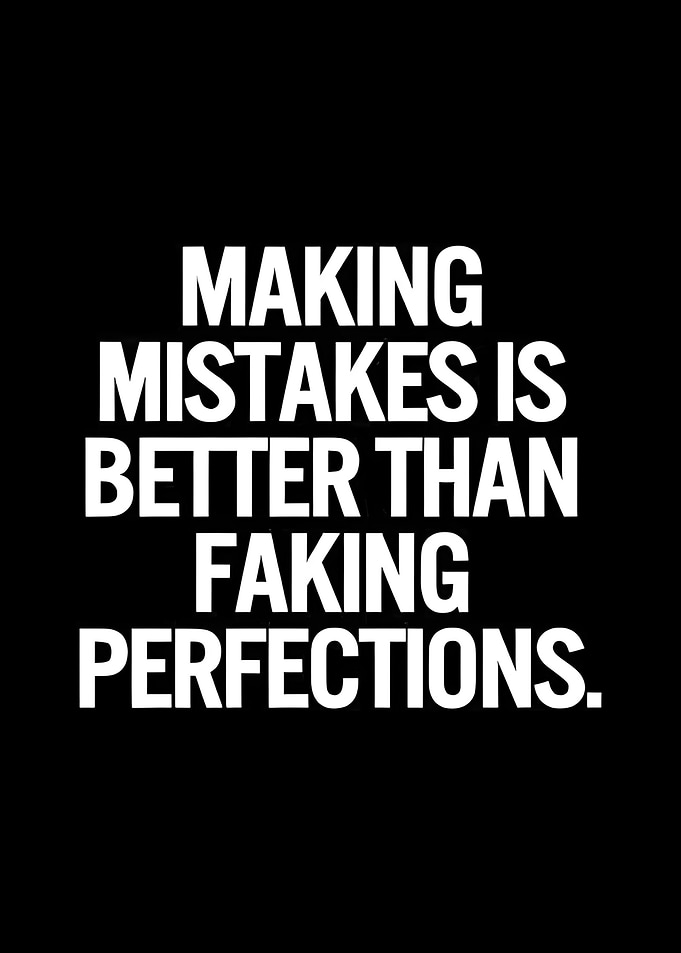 Making Mistakes Quote