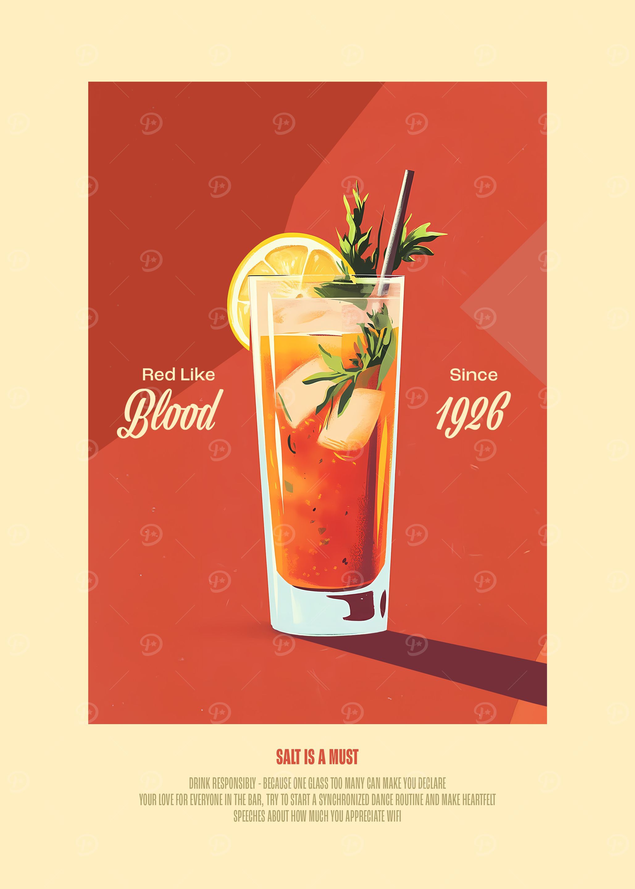 Red Blood Cocktail