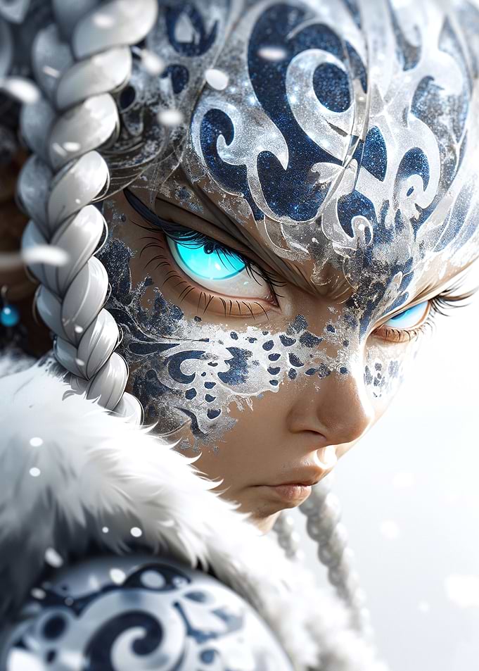 Ice Queen Portrait