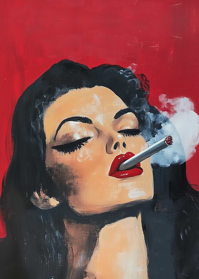 Woman with Cigarette
