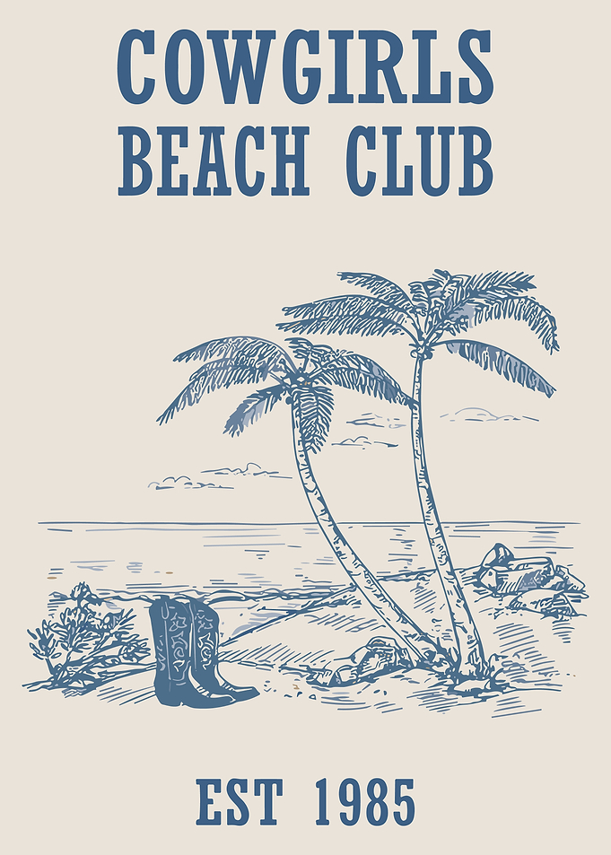 Cowgirls Beach Club Logo